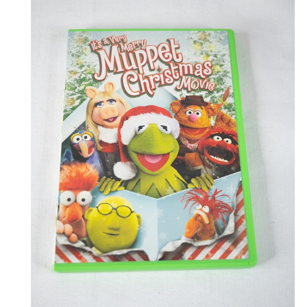 Muppets Very Merry Christmas Movie DVD Holiday Excellent Widescreen Bonus Disc